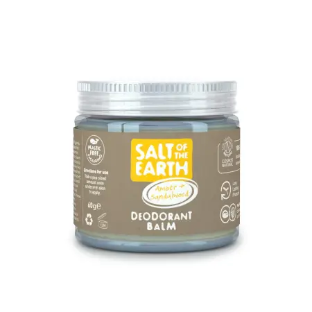 Salt of the Earth - Vegan Αποσμητικό Balm 60gr Amber & Sandalwood