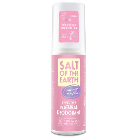 Salt of the Earth - Vegan Αποσμητικό Spray 100ml Lavender & Vanilla