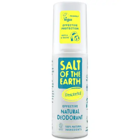 Salt of the Earth - Vegan Αποσμητικό Spray 100ml Χωρίς Άρωμα
