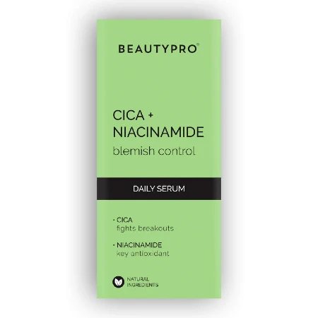 BeautyPro - Ορός Προσώπου Εξισορρόπησης - CICA & NIACINAMIDE Blemish Control Daily Serum 30ml